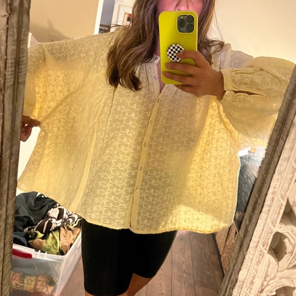 Free people eyelet blouse - Picture 9 of 13
